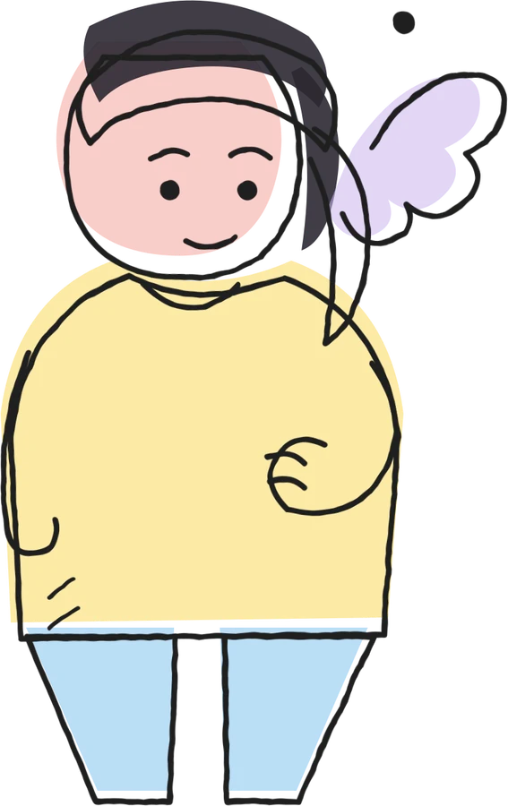 Thinking person