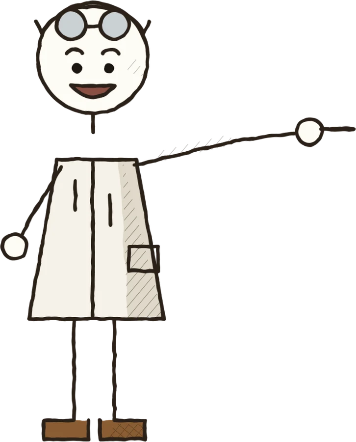 Scientist · Pointing