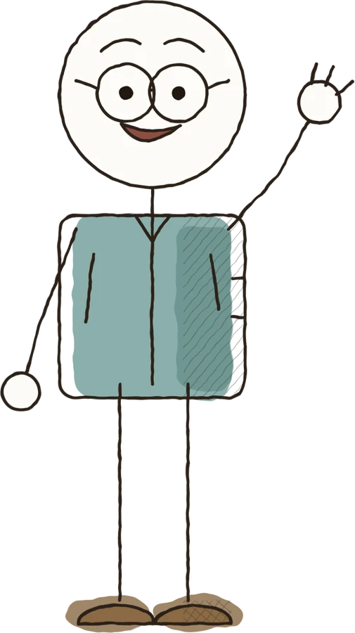Teacher · Waving