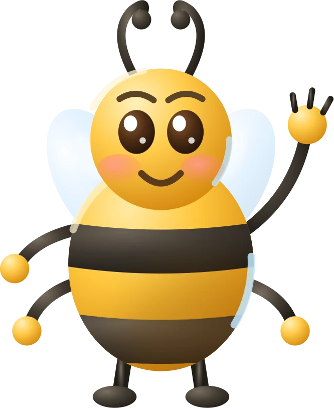 Bee · Waving